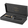 Ручка перьевая PARKER SONNET CORE F539 LAQBLACK GT F CW1931494