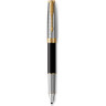 Ручка роллер PARKER SONNET PREMIUM T537 METAL BLACK GT F 2119786