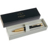 Ручка шариковая PARKER URBAN CORE K314 Muted Black-Gold GT M 2143640